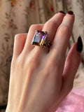Estate 14K, Silver & Ametrine Ring