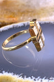 Antique 14K & Enamel Greek Revival Conversion Ring