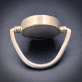 SOLD Antique Silver & Ancient Coin Flip Ring