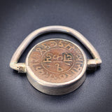 SOLD Antique Silver & Ancient Coin Flip Ring