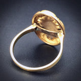 SOLD Antique 14K Gold Conversion Ring