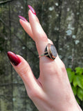 Antique 14K & Silver Alexander The Great Ancient Coin Ring
