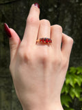 Antique 14K & Garnet Ring