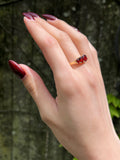 Antique 14K & Garnet Ring