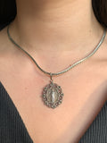 Antique Silver & Vermeil Religious Medal