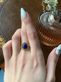 18K & Lapis Lazuli Ring