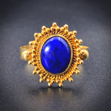 18K & Lapis Lazuli Ring