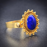 18K & Lapis Lazuli Ring
