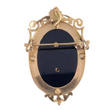 SOLD Antique 14K, Onyx & Pearl Mourning Brooch/Pendant