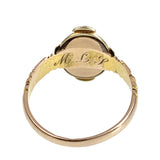 SOLD Antique 15K, Ruby & Seed Pearl Ring