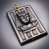 Antique Egyptian Revival Gutta Percha Pendant