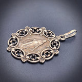 Antique Silver & Vermeil Religious Medal