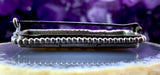 Antique Silver Pietra Dura Lily Of The Valley Brooch
