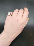 Antique Silver & Carved Centurian Cameo Ring