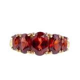 Antique 14K & Garnet Ring