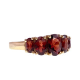 Antique 14K & Garnet Ring