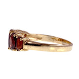 Antique 14K & Garnet Ring