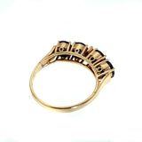 Vintage 14k, Sapphire & Diamond Ring