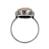 Antique Silver & Carved Centurian Cameo Ring