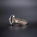 Classic Art Deco Platinum, 18K & 14K Onyx & Diamond Ring TLJ