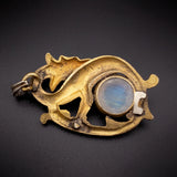 Koven Kreation 14K & Gemstone Replica Dragon Pendant