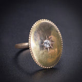 Antique 14K & Diamond Conversion Ring