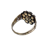 Antique 14K, Silver & Diamond Conversion Ring