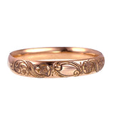 Antique Gold Filled Bangle Bracelet TLJ