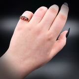 Antique 14K & Garnet Ring