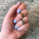 Koven Kreation 14K Gold Comedy & Tragedy Replica Ring