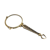Antique 14K Gold Lorgnette Pendant