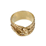 Sold Estate 18K Gold Snake Band Ring