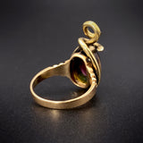 14K & Garnet Conversion Ring