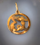 Koven Kreation Replica 14K Lucky Thirteen Pendant/Charm
