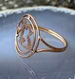Antique 14K & 9K Lucky 13 Conversion Ring