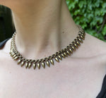 Antique French Vermeil Archeological Revival Necklace