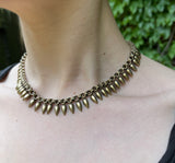 Antique French Vermeil Archeological Revival Necklace