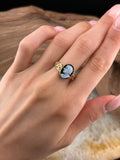Antique 18K, 14K & Carved Cameo Conversion Ring