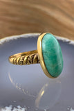 14K & Amazonite Conversion Ring