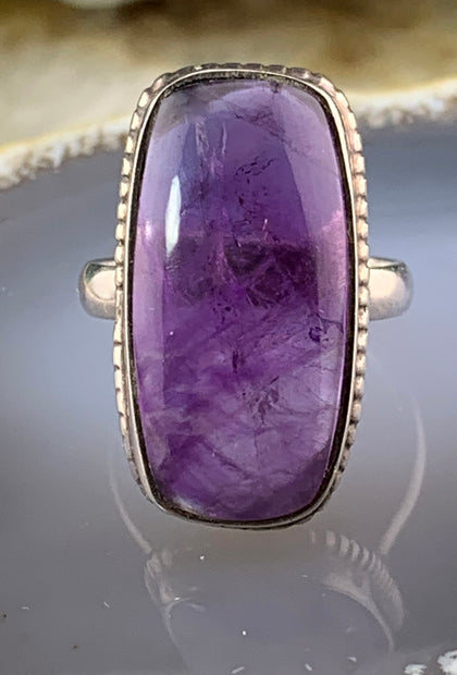 Sterling Silver & Amethyst Ring