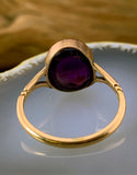Antique 15K & Amethyst Ring