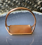 Antique 14K & Carved Shell Cameo Apollo Conversion Ring