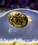 Antique Art Nouveau 14K Conversion Ring