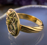 Antique Art Nouveau 14K Conversion Ring