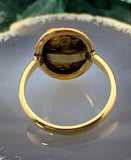 Antique Art Nouveau 14K & 10K Conversion Ring