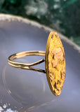 Antique French Art Nouveau 14K & Gold Filled Conversion Ring