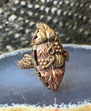 Antique 10K Black Hills Gold Ring
