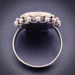 Vintage Sterling Silver & Onyx Conversion Ring