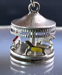 Vintage Sterling Silver & Enamel Charm Bracelet