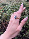 Antique 18K & Hardstone Monogrammed Conversion Ring